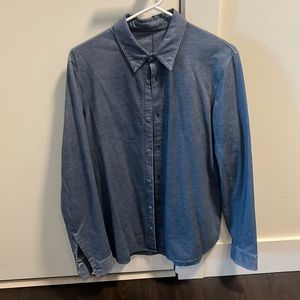 NWOT Men Lululemon commission long sleeve shirt - size Small